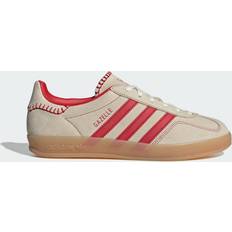 Adidas originals gazelle indoor beige sneakers adidas Originals Indoor Sneakers - Beige Red Gazelle