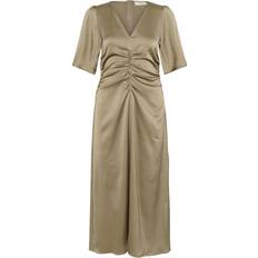 InWear Sendraiw Fitted Dress - Khaki