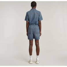 Dam - Denim/Jeanstyg Jumpsuits & Overaller G-Star Easy Short Jumpsuit - Medium Blue