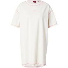 Vestaglie HUGO Camicia da notte - rosa / bianco naturale - L