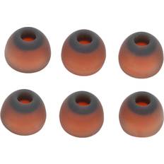 Andoer 6pcs Ear Tips Sound Isolation Silicone Memory Foam Eartips