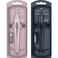 Pink Rulers Faber-Castell Precision Compass