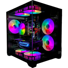 PC Store NCA Gaming PC PHANTOM BLACK | NVIDIA RTX 3050 | 32GB RAM 500GB SSD | Intel 10 Core