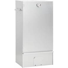 Ahumadores vidaXL Horno Ahumador Astillas Madera Acero Galvanizado 44.5x29x83 cm - Plateado