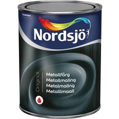 Nordsjö Svart - Utomhusfärger Målarfärg Nordsjö Original Metallfärg Svart 1L