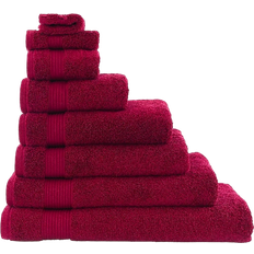 Egyptian Cotton Bath Towels Dunelm Egyptian Cotton Bath Towel Red (200x100cm)
