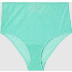 Mesh Highwaist Briefs - Turquoise