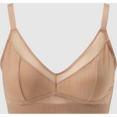 Understatement Mesh Support Bra - Warm Nude