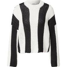 Soaked in Luxury Sweatere Soaked in Luxury Pullover Menaka - Black/White