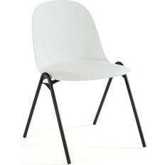Dunelm Burton White Kitchen Chair 78cm