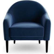 Dunelm Armchairs Dunelm Kaspar Navy Armchair 81cm
