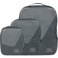 Kufferter Highlander Compakta Packing Cubes 3 stk. - Grey
