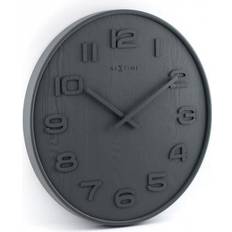Nextime Wood Wood Väggklocka 35.5cm