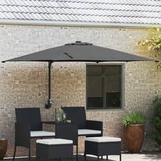 Parasol stor vidaXL Udendørs Parasol Antracit Polyester Pulverlakeret Stål Stor