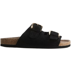 H&M Suede Sandals - Black