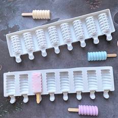 Shein 8 Cavity Silicone Lollipop Shape Mold 1pc Chocolate Mould