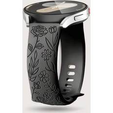 Wearables Shein Floral Engraved Bands Compatible With Samsung Galaxy Watch 7 6 5 4 40mm 44mm