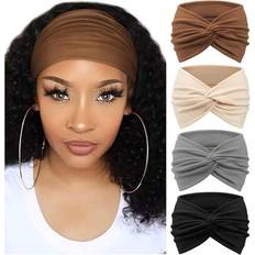 Brown Headbands Shein Boho Style Turban Head Wrap - Multi-Colors