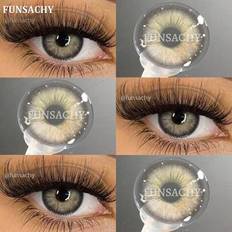 Contact Lenses Shein Funsachy Brown Contact Lenses 14.2mm Natural Soft