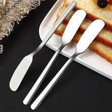 Butter Knives Shein Stainless Steel Metal Jar Spreader Butter Knife