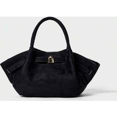 Multicoloured Bucket Bags Shein European American Winter Niche Design Suede Bucket Bag - Women's