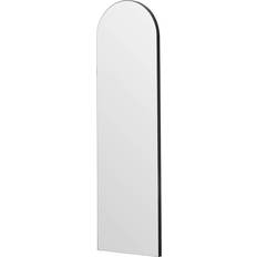 Yearn Mirrors Narrow Arch Black Wall Mirror 30x100cm