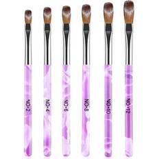 Nail Art Brushes & Dotting Tools Shein Acrylic Nail Brush Set - 3D