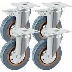 Set Of 4 Heavy Duty Swivel Castor Wheels