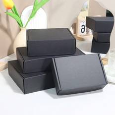 Cardboard Boxes Shein Black Shipping Boxes 5pcs