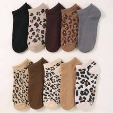 Leopard - Women Socks Shein Leopard Print Women's Socks - Fashionable