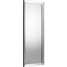 Julian Bowen Soprano Lean to Dress Silver Wall Mirror 70x170cm