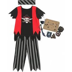 Shein Boys Pirate Costume 10pcs Kids Fancy Dress