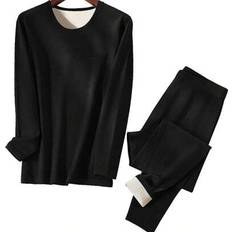 Shein Base Layer Sets Shein Men's Thermal Underwear Set - Autumn/Winter Warm Clothes