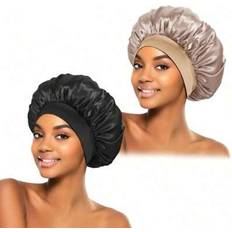 Bonnets on sale Shein 2 Pcs Silk Bonnet For Sleeping Satin Hair Bonnets