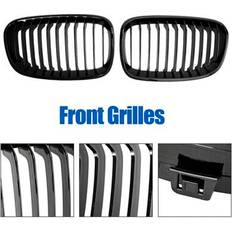 Cars Bumpers Shein 2pcs Front Bumper Kidney Grill Fit For BMW 1 Series F20 F21 2012-2014