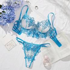 Women Lingerie Sets Shein Women Skin-Toned Sexy Lingerie Set - Women's