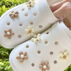 Shein 8pcs Floral Design Shoe Decor