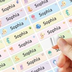 Shein Marine Life Personalized Name Labels 100/200/500 pcs