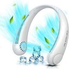Battery Neck Fans Shein Neckband Fan Bladeless Lazy Neck Hanging Cooler