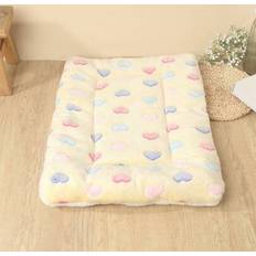 Pets Shein Polyester Star & Heart Pattern Breathable Washable Thick Pet Bed Mat