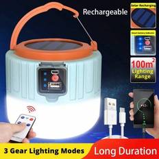 Shein Solar Powered Led Camping Light 1pc