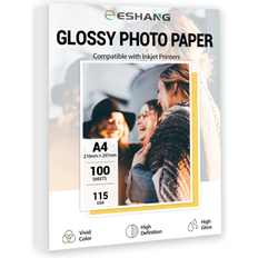 Shein 100 Sheets A4 Size Glossy Inkjet Photo Paper 8.3 x 11.7 Inches