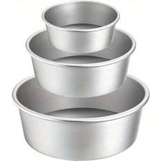 Cake baking tins Shein Perfect Chiffon Baking Non-Stick Aluminum Cake Pan