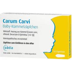 Carum Carvi Baby-Kümmelzäpfchen 100mg 10 Stk. Zäpfchen
