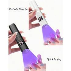 Nail Lamps Shein Portable UV LED Nail Lamp Handheld UV Light - Flash Cure