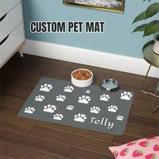 Pets Shein Personalized Dog Placemat Customized Pet Mat
