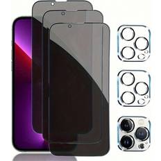 Screen Protectors Shein 3Anti-Spy Screen Glass 3 Pcs Privacy Protector