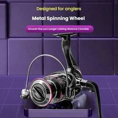 Fishing Equipment Shein Freshwater Spinning Fishing Reel 5.2:1
