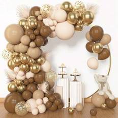 Balloon Arches on sale Shein Brown Balloon Wreath Arch Set 90pcs 18 in 12 10 5 in