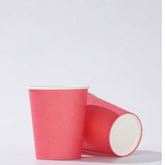 Shein Disposable Red Paper Cups 25pcs
